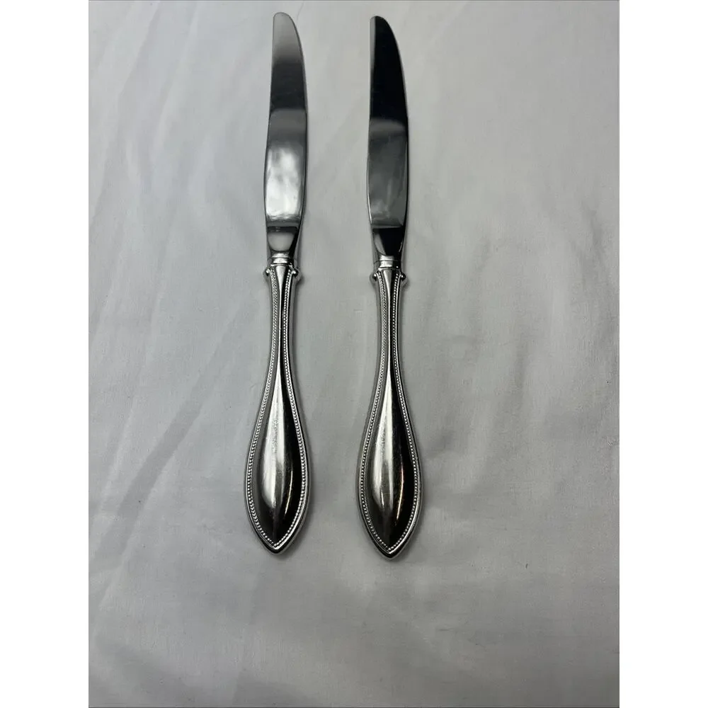 Stainless Steel dinner Knife Set Of 2, unbranded, Unknown handle material